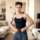 t恤工字运动薄款 背心男莫代尔棉夏季 冰丝内穿无袖 坎肩跨栏马甲潮