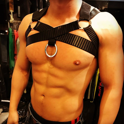 Модная эластичная повязка, трендовые бретели, нагрудный ремень для спортзала