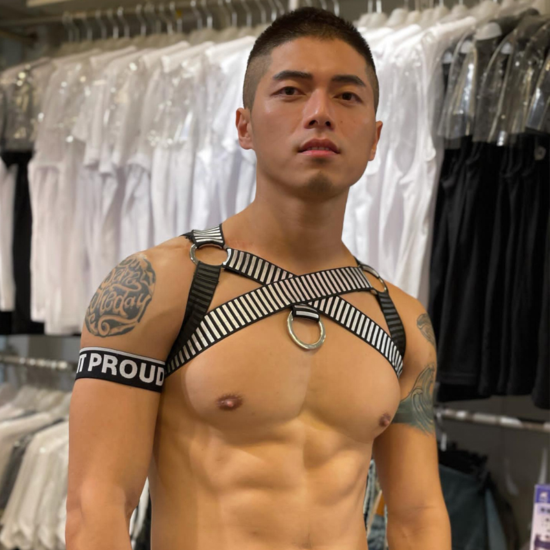 弹力绳健身男拉力带胸肌训练器材