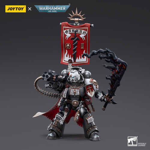 JOYTOY暗源战锤40K灰骑士克罗堡主星际战士1/18模型JT3518