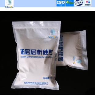 工业级40-80目柱层层析硅胶分离提纯催化剂载体医药中间体1kg/袋