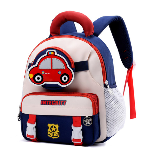 可爱小汽车出游轻便幼儿园小书包