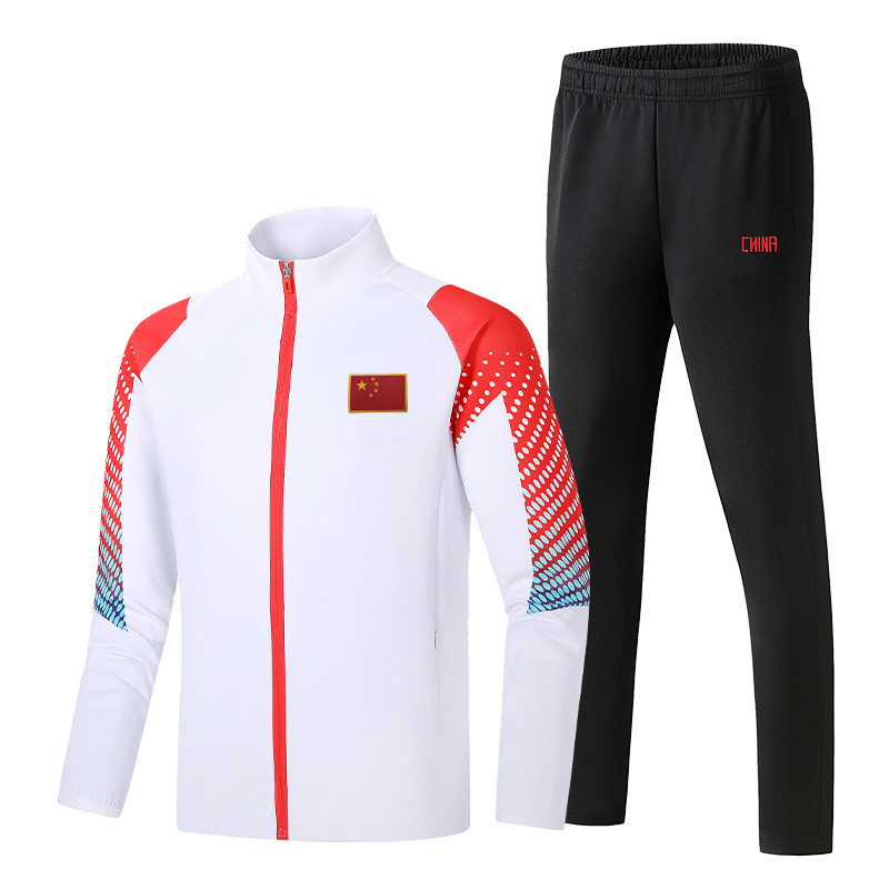 运动会服装春秋款学生班服中国队运动服套装团队服装领奖出场队服