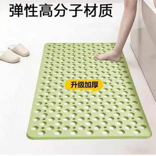 环保tpe材质浴室防滑垫沐浴缸淋浴房洗澡卫生间地垫吸盘防摔脚垫