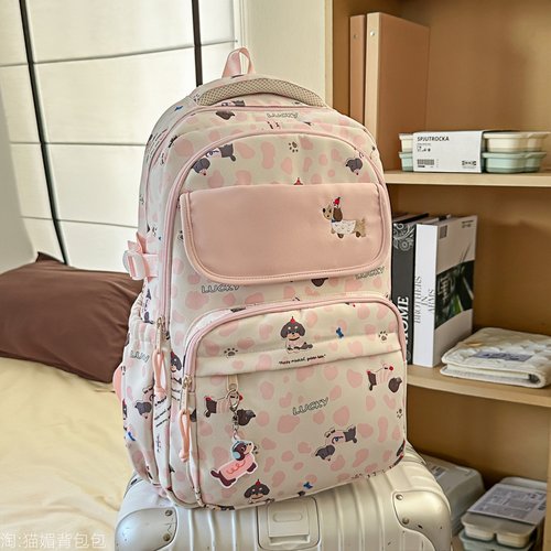 书包初中女生高颜值小众ins尼龙