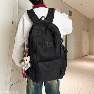 减负护脊书包男高中生大学生电脑背包大容量户外双肩包女旅游轻便