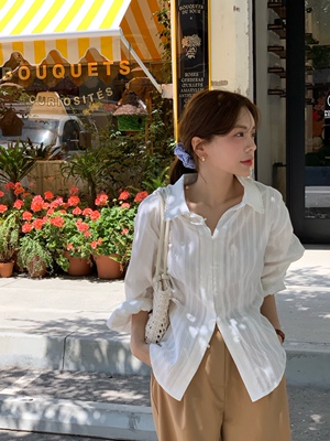 韩国正品代购飘逸衬衫