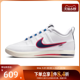 盛世长运nike耐克夏男鞋德文布克运动鞋场上实战篮球鞋IR6332-100