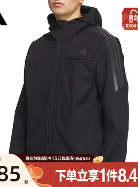 盛世长运阿迪达斯冬季男子运动休闲连帽夹克外套KA1307