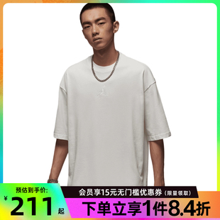 nike耐克夏季 133 男子JORDAN运动休闲圆领短袖 T恤IB7346