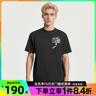 nike耐克夏季 045 男子JORDAN运动休闲圆领短袖 T恤IB3298