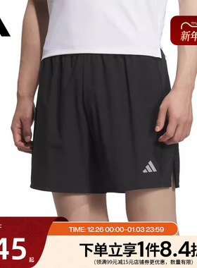 阿迪达斯官网春季男子跑步运动休闲短裤JZ2349