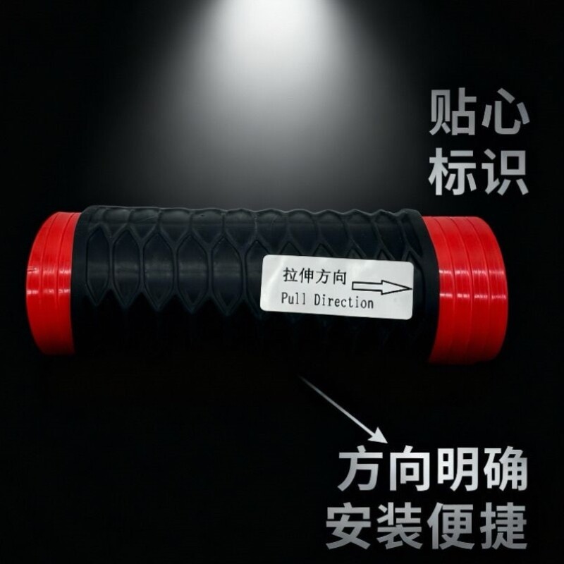 通用电动车摩托车刹车防滑牛角硅胶手把