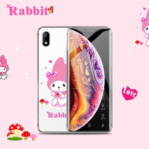 纽曼 Мультяшный ультратонкий маленький умный универсальный сенсорный мобильный телефон для школьников, карточки, China Mobile 4G, для средней школы, функция контроля интернет-зависимости