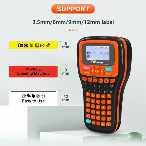 Метка принтера PS100E Portable Maker без батареи TZ EF X231