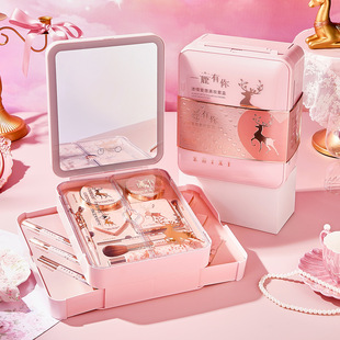 知汐一鹿有你浓情爱意美妆套盒情人节生日送女友老婆礼物彩妆套装