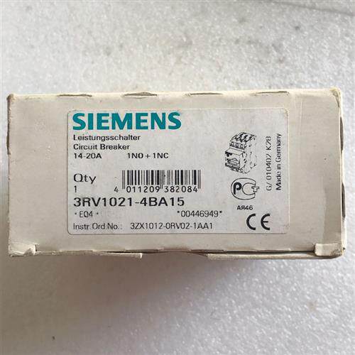 议价全新原装 SIEMENS 产品 3RV1021-4BA15 实物拍摄 现货