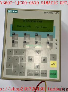 议价6AV3607-1JC00-0AX0 6AV3607-1JC00-0AX1产品操作屏SIMATIC