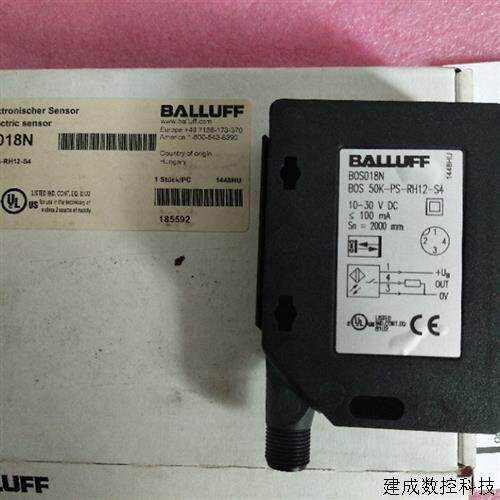 议价全新原装BALLUFF巴鲁夫 BOS 50K-PS-RH12-S4 BOS018N 现货