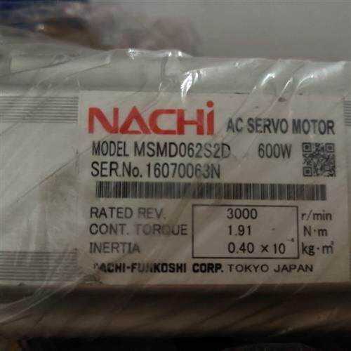 议价NACHI伺服电机全新现货MSMD062S2D