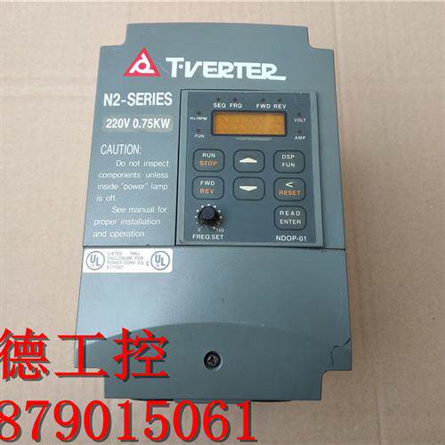 议价漂亮 台安N2变频器 N2-201-M N2-201-H 0.75KW 220V 测试包好