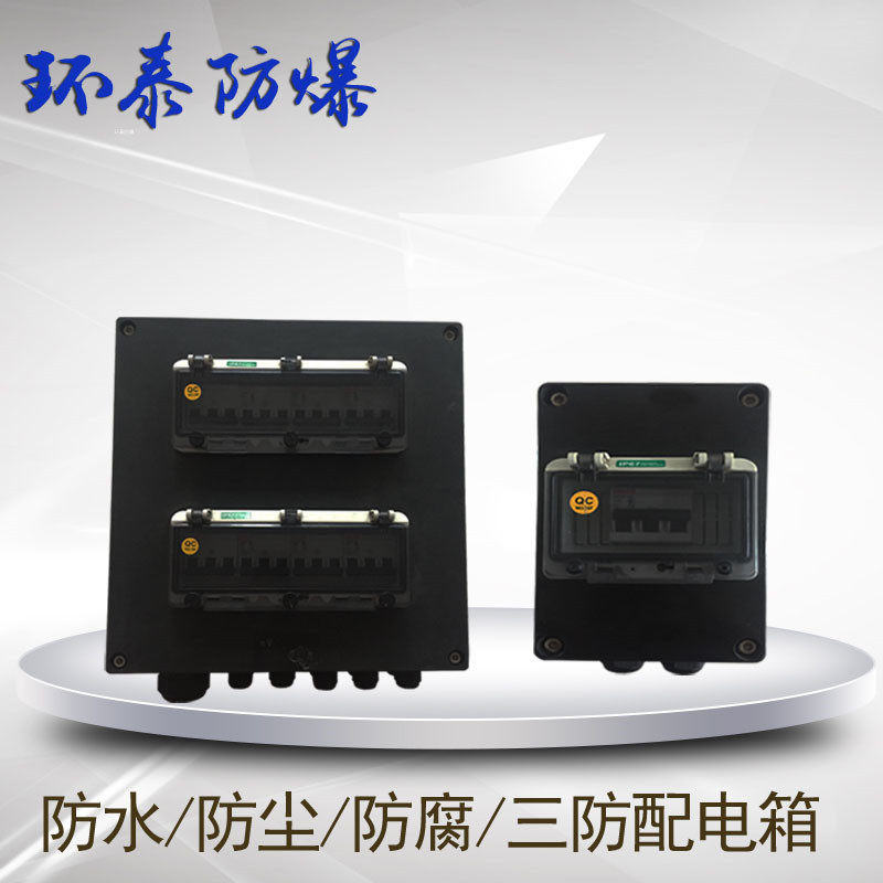 FXM(D) -8 12 16 circuit Waterproof dustproof anti-corrosion distribution box Three anti-lighting power box Multiple circuits