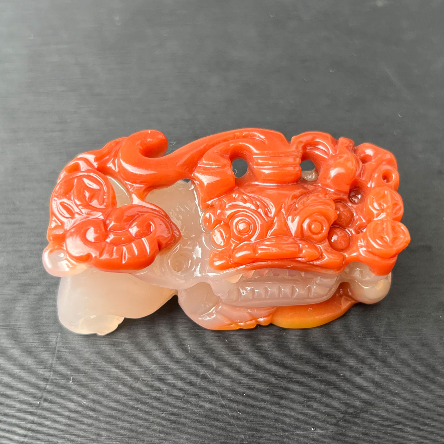 云南纯天然黄龙玉貔貅吊坠挂件手把件招财进宝男女款带证书