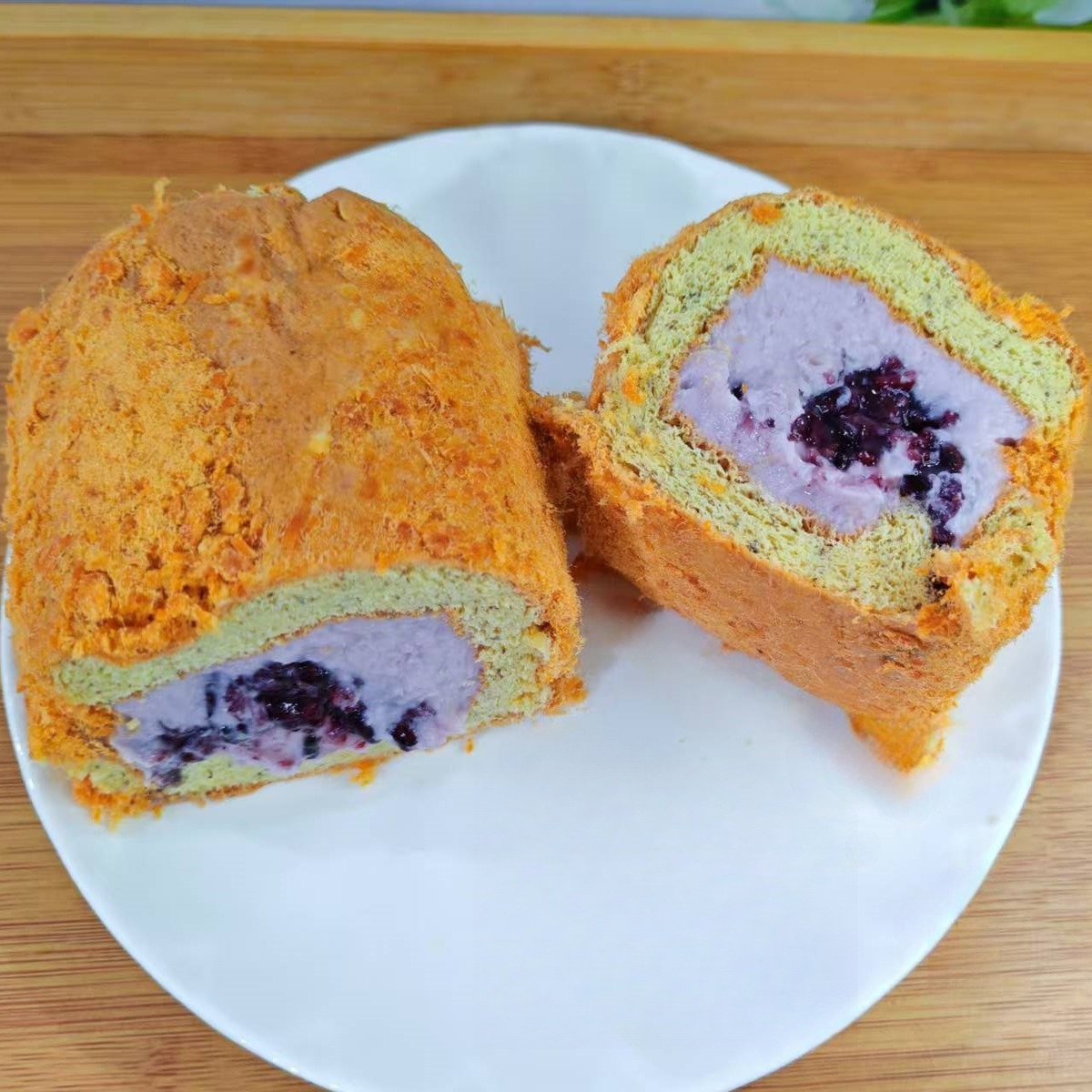 无面粉无油肉松蛋糕卷芋泥豆乳枣泥低卡赤藓糖0蔗糖轻食甜品代餐