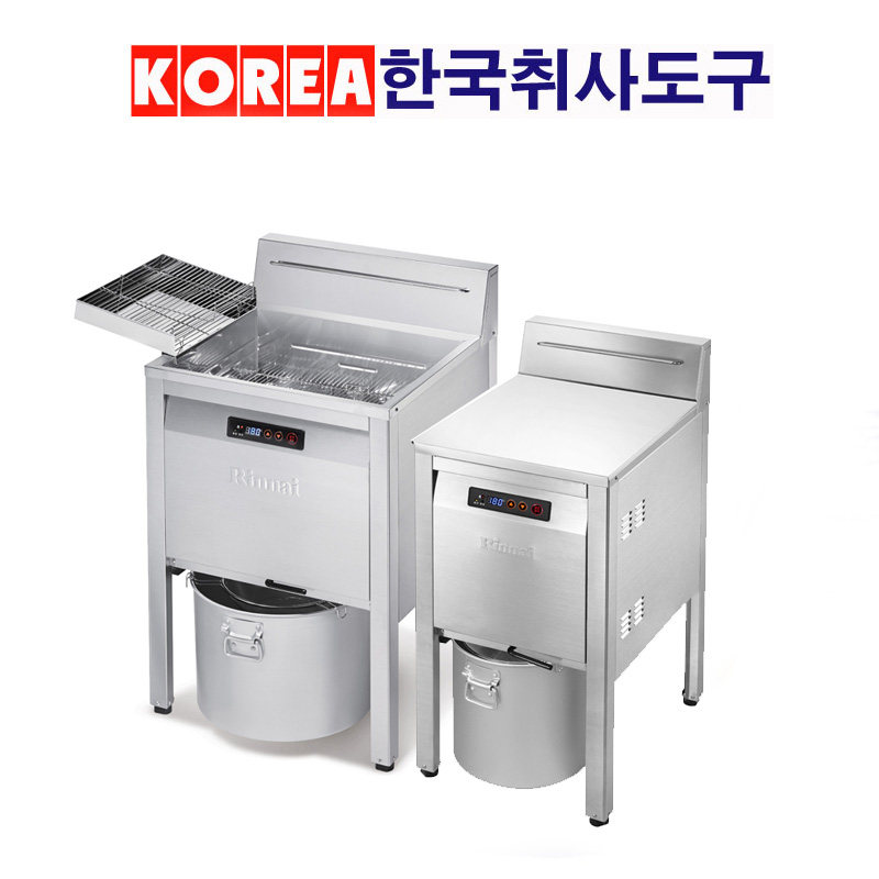 韩国进口林内电炸炉Rinnai单双缸油炸炉炸鸡炉炸薯条227E燃气炸炉