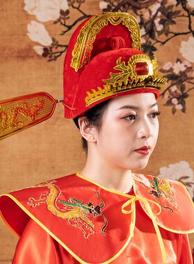 龙腾2025年中国戏曲新款财神帽