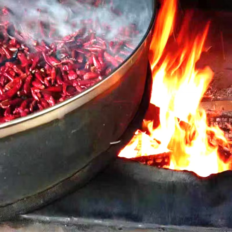 贵州遵义特产火烧干辣椒面农家