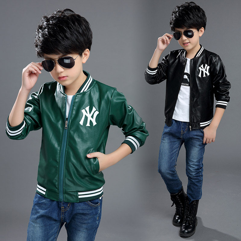 Blouson enfant en cuir PU - Ref 2159428 Image 3