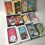 Подобрать!Apple X/XS Max Line Kakaofriends Kitty Carty Carty Cartoon Mobile Phone Case 7/8plus