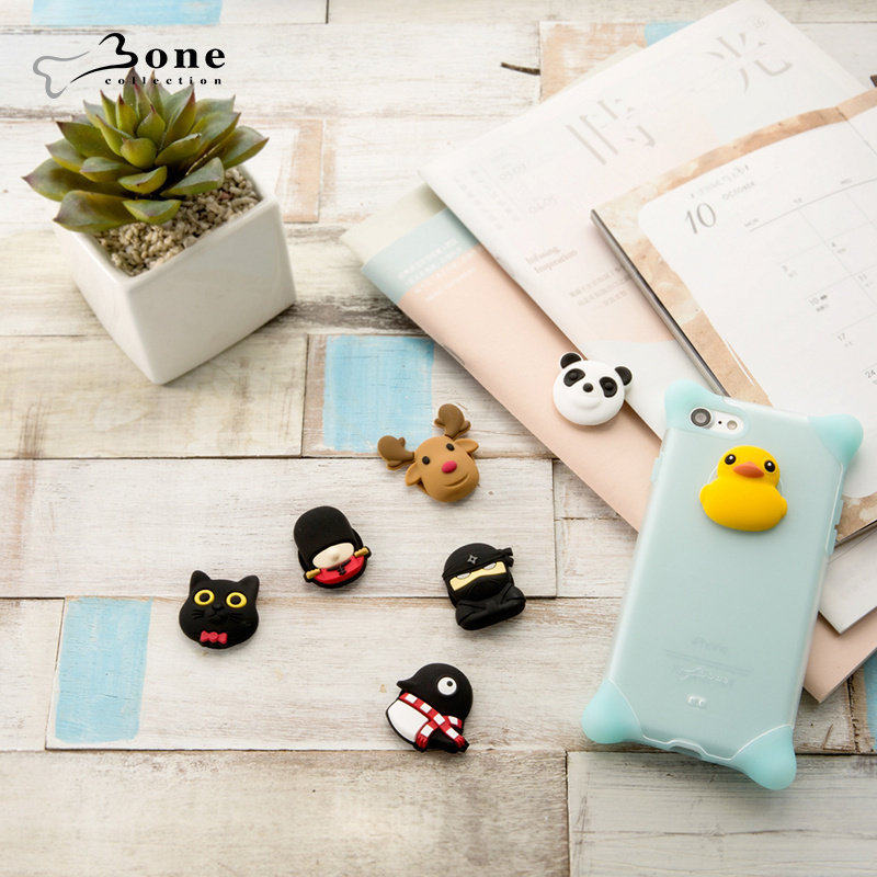 Bone好设计｜泡泡手机壳电源音箱可爱卡通环保硅胶逗扣替换装