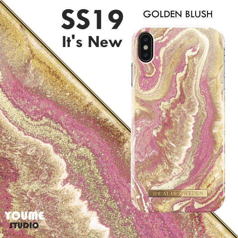 瑞典IDEAL OF SWEDEN个性时尚iPhoneXS大理石8P网红XS MAX手机壳