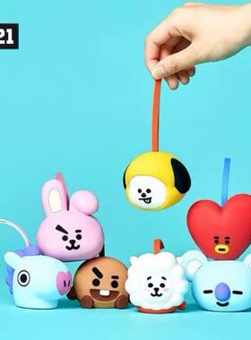 BT21防弹少年团卡通可爱无线蓝牙迷你音箱小音响便携音乐播放器