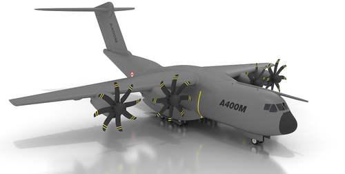 飞机模型空客A400M Atlas 3D数模图