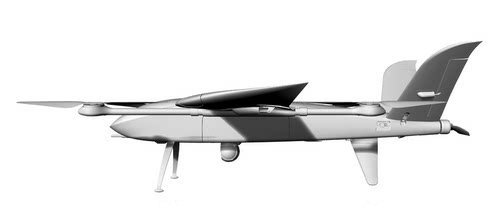 EVTOL -25公斤起飞重量垂直起降无人机3d