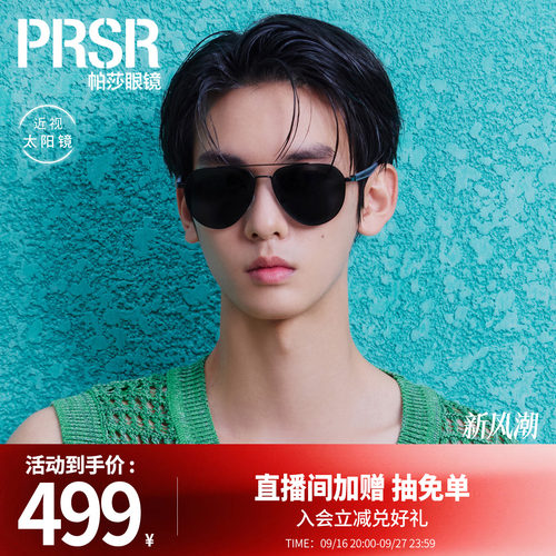 时髦高级双梁飞行员式墨镜