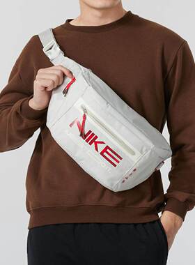 耐克正品斜挎包2025春季新年款蛇年限定斜挎包运动背包HV6123-072