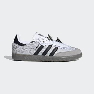 adidas阿迪达斯三叶草女鞋2025春夏新款SAMBA复古板鞋T头鞋IH3371