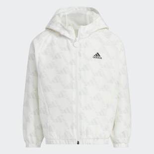 JC6895 梭织运动休闲连帽夹克外套 JC6896 24秋新款 阿迪达斯童装