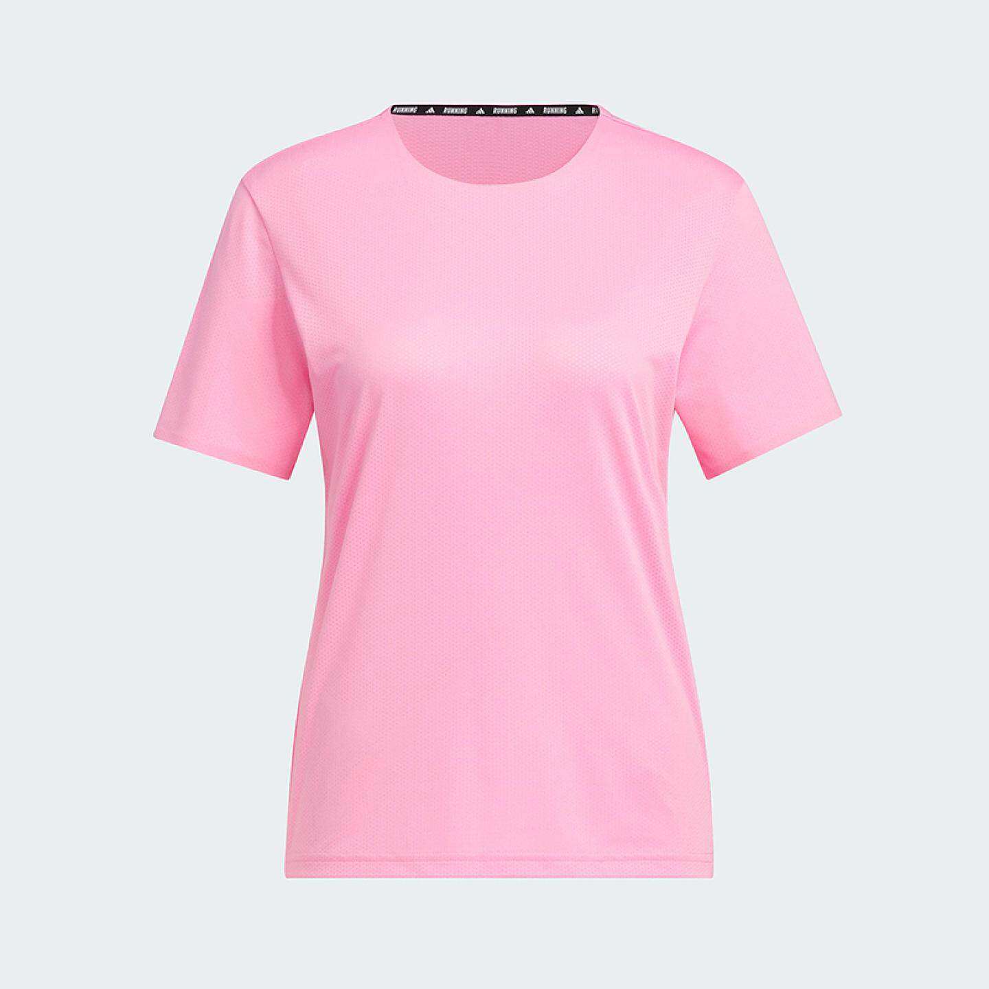 adidas阿迪达斯速干凉爽跑步运动修身半袖2025夏女短袖t恤 jz2204