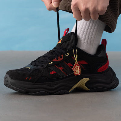 阿迪达斯男鞋女鞋2026新款春季运动鞋时尚老爹鞋透气休闲鞋KI1845