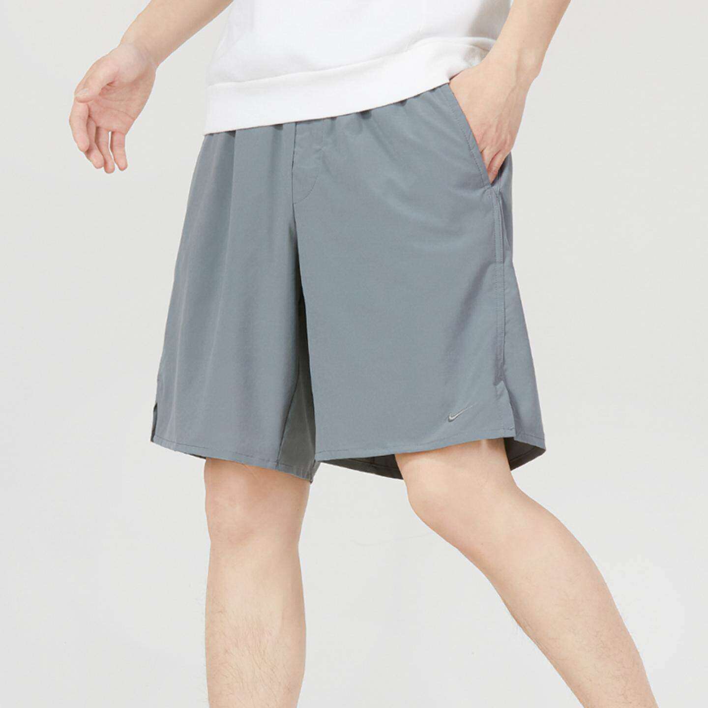 耐克梭织短裤男2025夏季新款跑步运动裤宽松训练五分裤DV9331-084