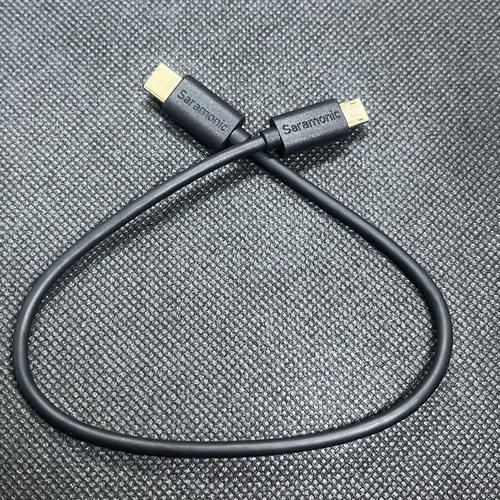 镀金接口 type-c转micro USB短线，30cm 充电线 dac音频线