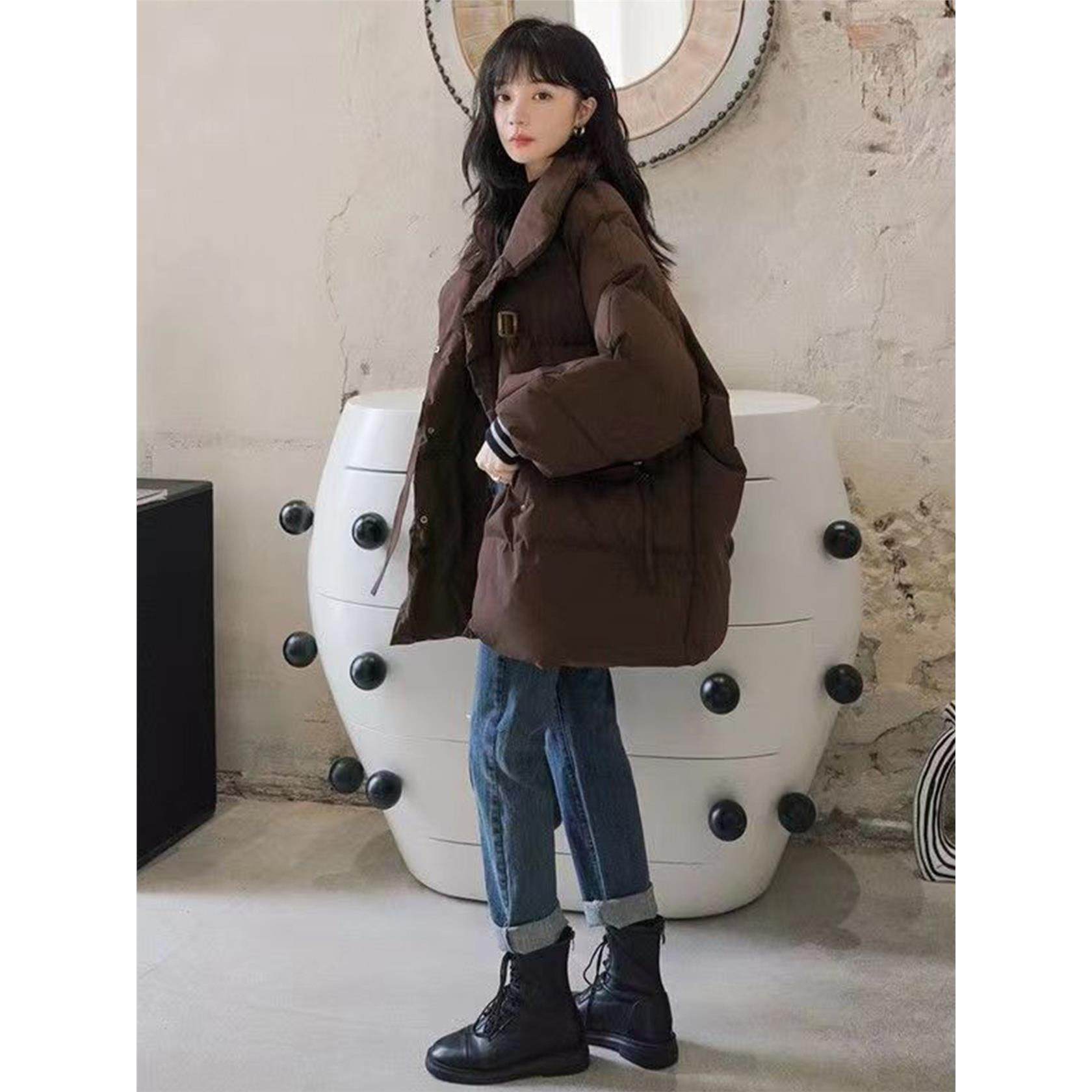 300斤大码女装宽松减龄百搭棉服上衣女胖mm加厚遮肉显瘦保暖外套,女装/女士精品,大码棉服,淘宝优惠券,粉丝福利购,淘宝优惠卷