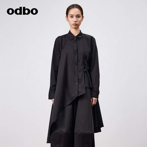 odbo/欧迪比欧长款衬衫