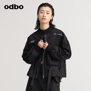 odbo/欧迪比欧时尚短外套女