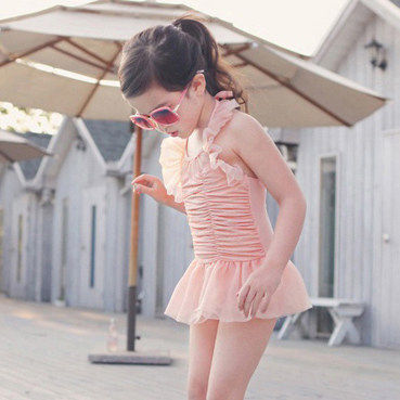 2019 children Swimsuit girl princess baby Conjoined Swimming suit girl lovely Lace Swimsuit 2 Set of parts Sandy beachin the Children/Baby/Family fitted , Children's swimwear , Swimsuit pants  category - from Buy2taobao.com to provide professional Taobao agent buy service
